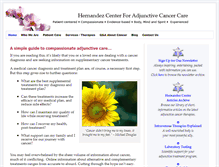 Tablet Screenshot of hernandezcenter.com